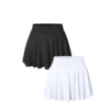 Nine Cents Women's 2-Piece Flowy Cheeky Mini Skirt Set - Stretchy Flared Skirts
