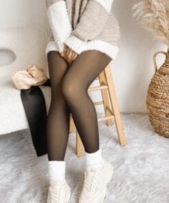 MAGIC FLEECE LINED LEGGINGS • CLOSED FOOT